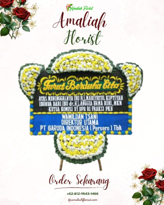 Papan Bunga Duka di Hulu Sungai Selatan