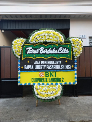 Papan Bunga Duka di Hulu Sungai Selatan